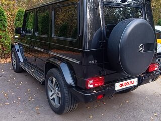 2010 Mercedes-Benz G-Класс AMG 55 AMG I (W463) Рестайлинг, чёрный, 4000000 рублей, вид 5