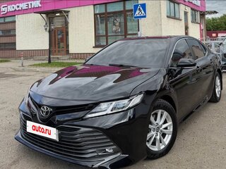 2021 Toyota Camry VIII (XV70), чёрный, 1570000 рублей, вид 1