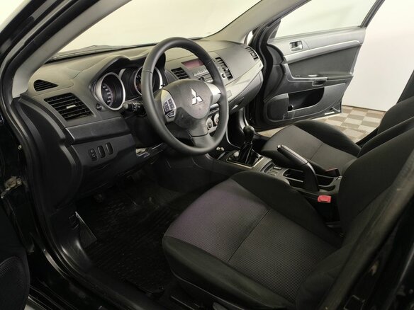 2008 Mitsubishi Lancer X, чёрный, 1180000 рублей - вид 7