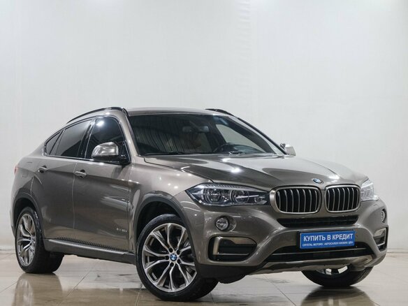 2018 BMW X6 30d II (F16), коричневый, 4599000 рублей