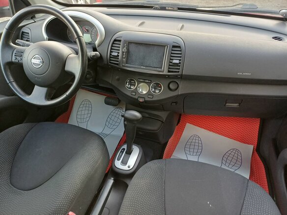 2010 Nissan Micra III (K12), красный - вид 6