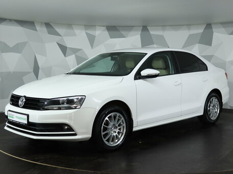 2015 Volkswagen Jetta VI Рестайлинг, белый, 949000 рублей, вид 1