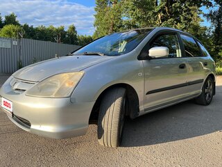 2003 Honda Civic VII, серебристый, 340000 рублей, вид 1