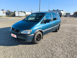 2001 Opel Zafira A, синий, 349000 рублей, вид 1