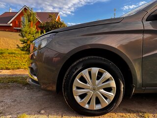 2016 Lada (ВАЗ) Vesta I, серый, 725000 рублей, вид 5