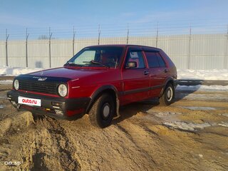 1990 Volkswagen Golf II, красный, 300000 рублей, вид 4