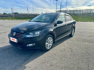 2017 Volkswagen Polo V Рестайлинг, чёрный, 1160000 рублей, вид 1