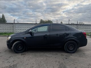 2012 Chevrolet Aveo II, чёрный, 339000 рублей, вид 3