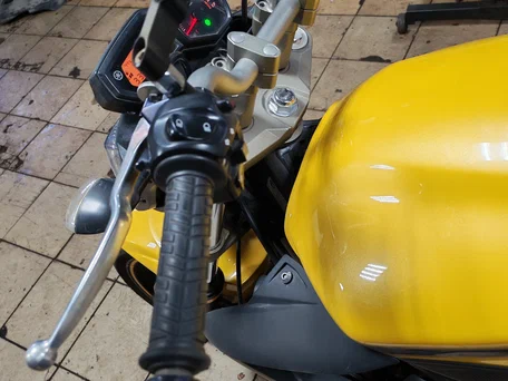 2009 Yamaha XJ600, жёлтый, 500000 рублей, вид 2