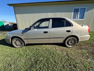 2008 Hyundai Accent ТагАЗ II, бежевый, 330000 рублей, вид 4