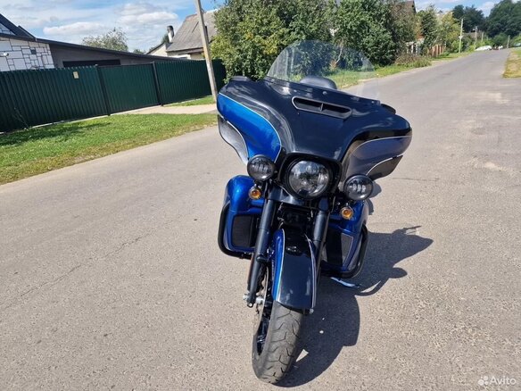 2022 Harley-Davidson Electra Glide, синий, 1590000 рублей - вид 13