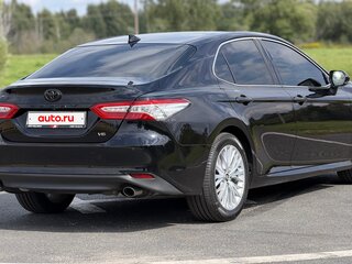 2018 Toyota Camry VIII (XV70), чёрный, 2500000 рублей, вид 4