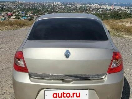2008 Renault Symbol ll, бежевый - вид 4