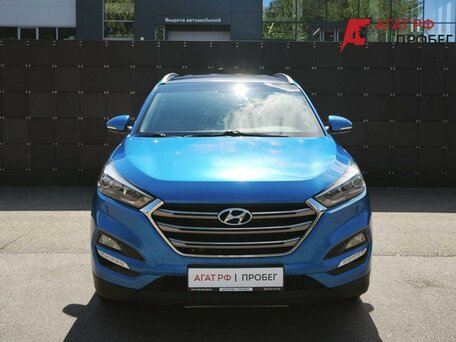2016 Hyundai Tucson III, синий, 1811000 рублей, вид 2