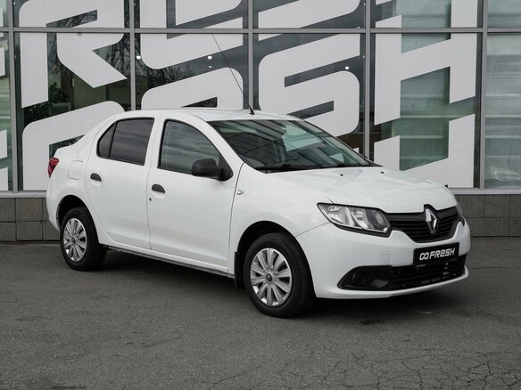 2017 Renault Logan II, белый