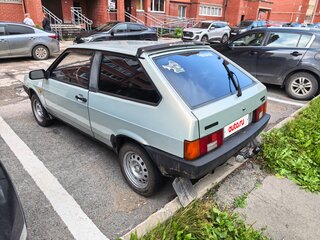 2002 Lada (ВАЗ) 2108, серебристый, 290000 рублей, вид 4