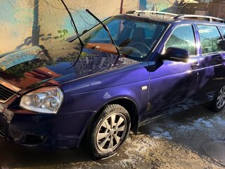 2014 Lada (ВАЗ) Priora I Рестайлинг, синий, 370000 рублей, вид 1