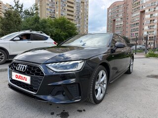 2020 Audi A4 45 TFSI V (B9) Рестайлинг, чёрный, 3050000 рублей, вид 2