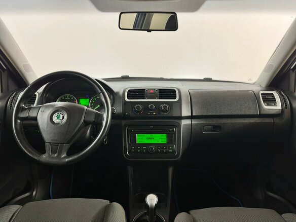 2009 Skoda Fabia II, синий, 420000 рублей - вид 4
