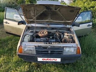 1999 Lada (ВАЗ) 21099, серебристый, 100000 рублей, вид 5