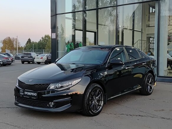 2018 Kia Optima IV, чёрный