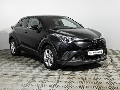 2019 Toyota C-HR I, чёрный, 1879700 рублей, вид 3