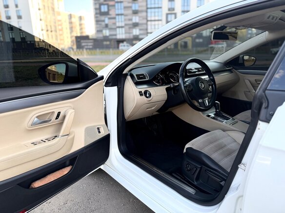2012 Volkswagen Passat CC I Рестайлинг, белый, 1390000 рублей - вид 17