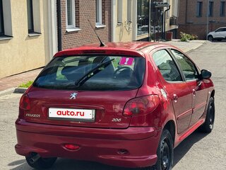 2007 Peugeot 206, красный, 240000 рублей, вид 4