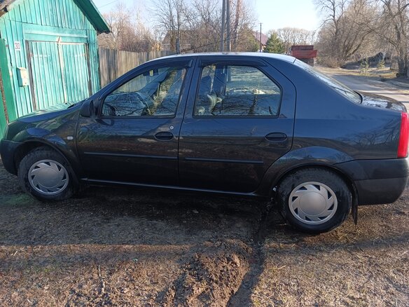 2008 Renault Logan I, серый