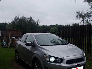 2012 Chevrolet Aveo II, серебристый, 460000 рублей, вид 1