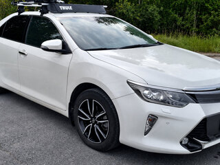 2017 Toyota Camry VII (XV50) Рестайлинг 2, белый, 2515000 рублей, вид 1