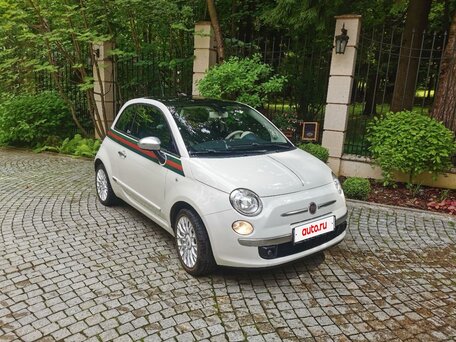 2011 Fiat 500 II, белый, 1700000 рублей, вид 1