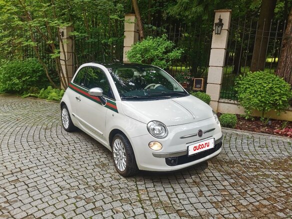 2011 Fiat 500 II, белый, 1700000 рублей