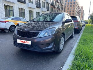2014 Kia Rio III, коричневый, 700000 рублей, вид 3