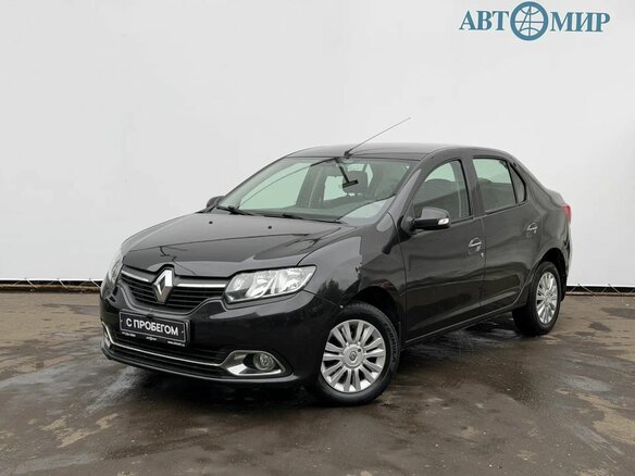 2015 Renault Logan II, чёрный, 675000 рублей