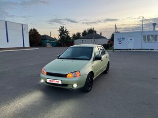 2006 Lada (ВАЗ) Kalina I, зелёный, 140000 рублей, вид 1