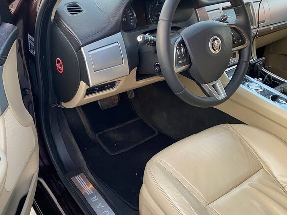 2013 Jaguar XF I Рестайлинг, коричневый, 1650000 рублей - вид 12