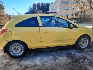 2007 Opel Corsa D, жёлтый, 430000 рублей, вид 2
