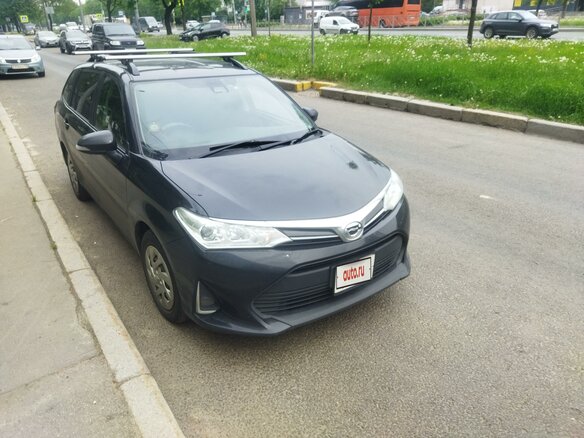 2019 Toyota Corolla Fielder XI (E160, E170) Рестайлинг 2, чёрный, 1200000 рублей