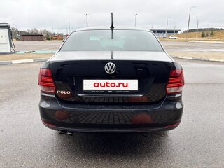 2019 Volkswagen Polo V Рестайлинг, чёрный, 1169000 рублей, вид 4
