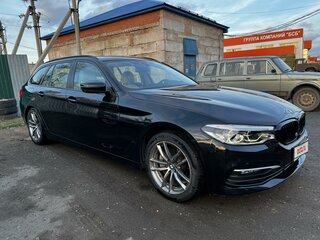 2019 BMW 5 серии 520d xDrive VII (G30/G31/G38), чёрный, 3550000 рублей, вид 2