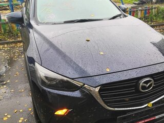 2019 Mazda CX-3 I Рестайлинг, синий, 1750000 рублей, вид 3