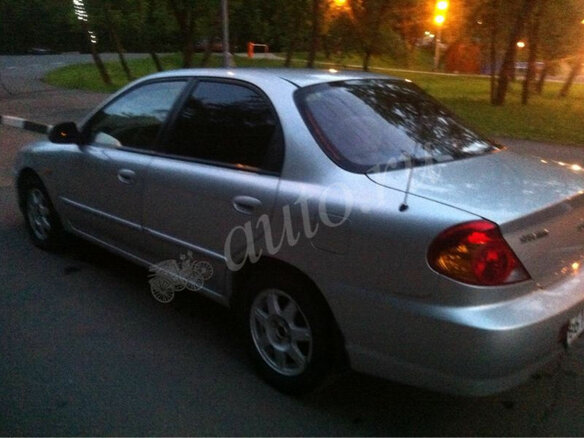 2007 Kia Spectra I Рестайлинг 2, серебристый - вид 3