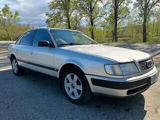 1991 Audi 100 IV (C4), белый, 380000 рублей, вид 3
