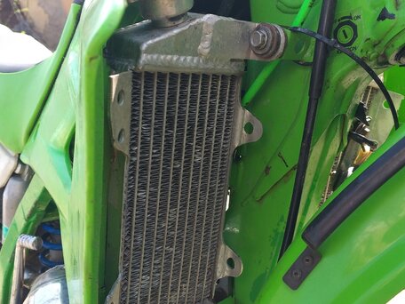 1997 Kawasaki KDX 220, зелёный, 210000 рублей, вид 2