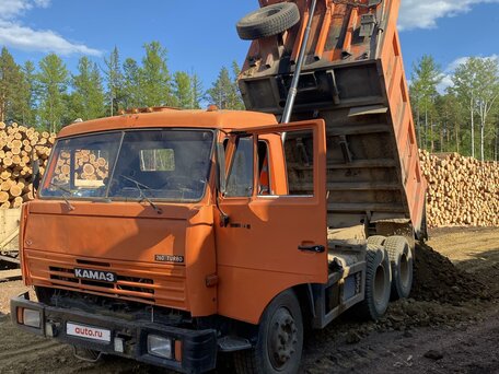 2005 КамАЗ 65115, оранжевый, 800000 рублей, вид 2