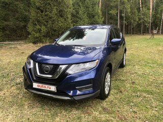 2017 Nissan Rogue II Рестайлинг, синий, 1699000 рублей, вид 2
