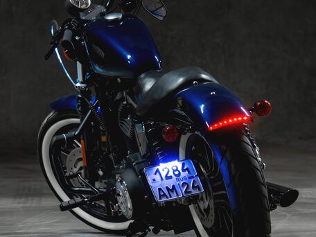 2012 Harley-Davidson Sportster 883, синий, 1010000 рублей, вид 3