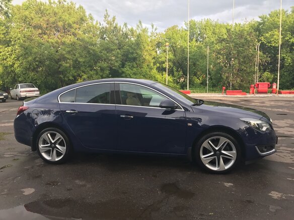 2015 Opel Insignia I Рестайлинг, синий - вид 19