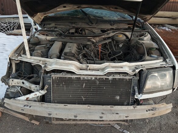 1995 Audi A6 I (C4), белый, 80000 рублей - вид 2